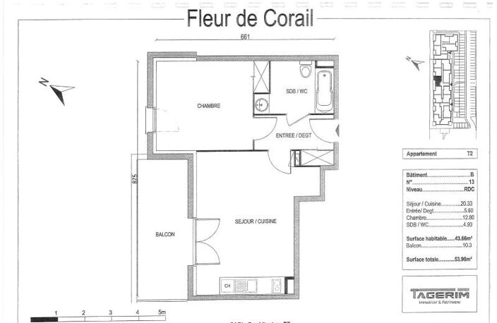 Location appartement 2 pièces 43 m² à Fonbeauzard (31140) — photo 2