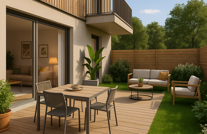 Achèvement en cours T4 + terrasse + jardin — photo 2