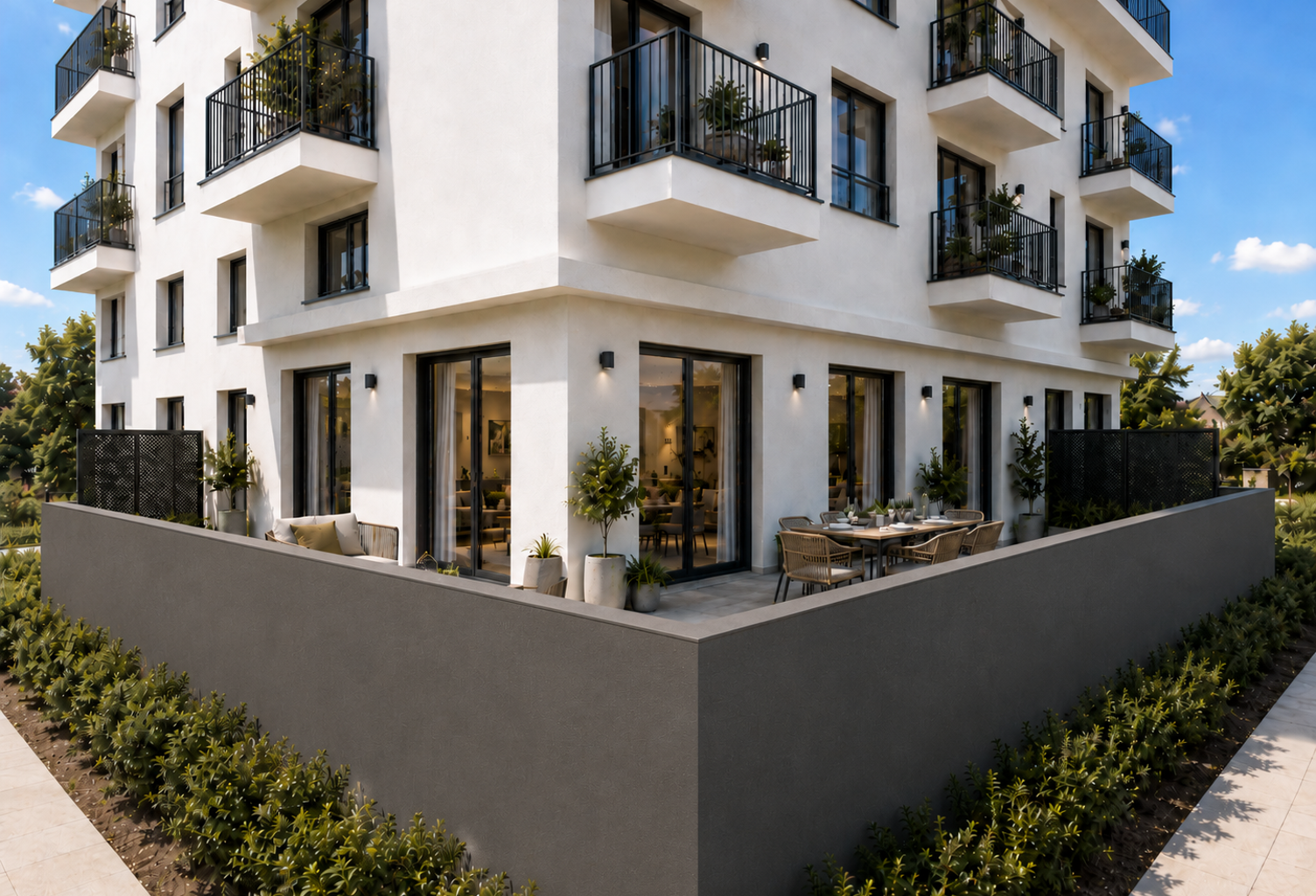 T3 + terrasse 50m2, vue verdure, 10 min gare — photo 1