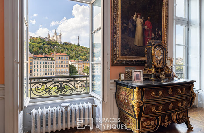 Appartement bourgeois avec vue Fourvière — photo 4