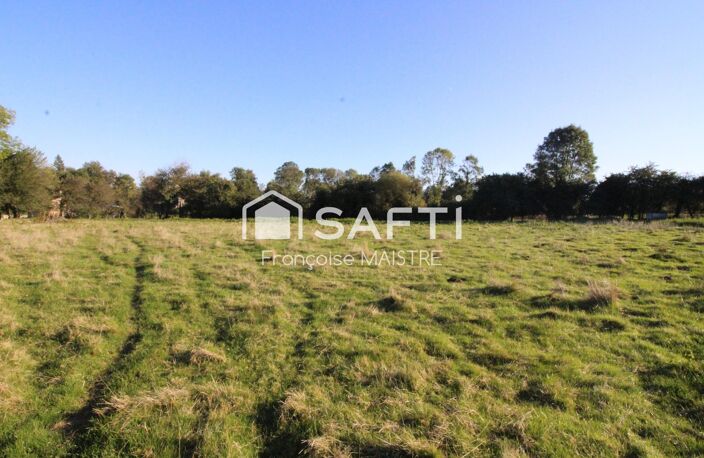 Terrain plat, viabilisé et borné de 1 326m². — photo 3