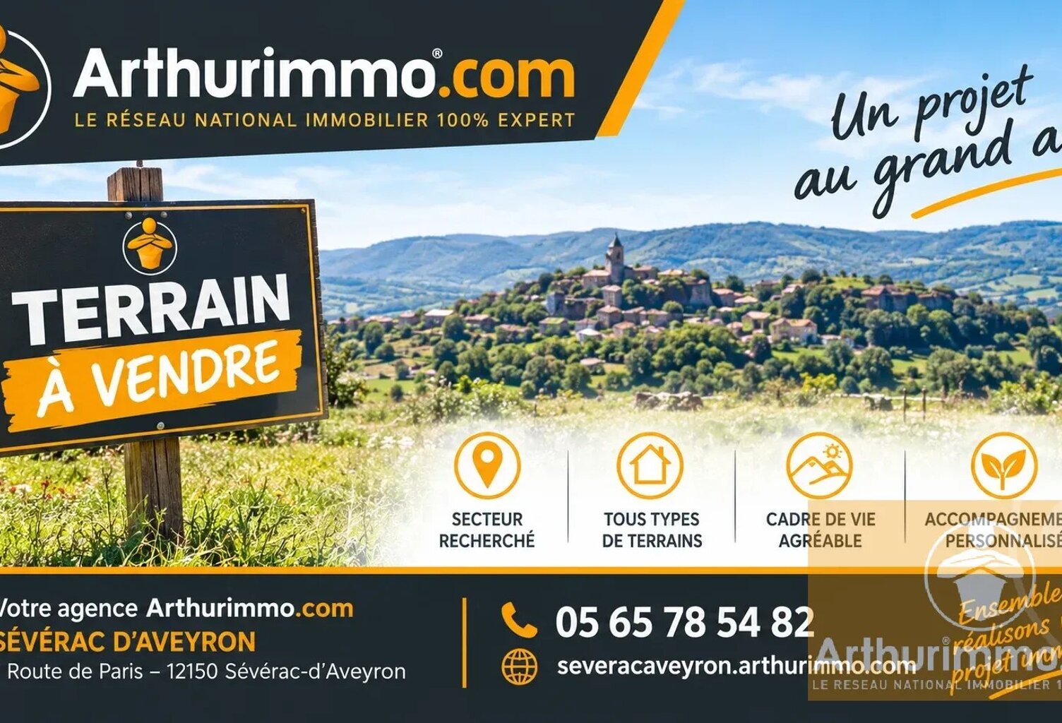 Terrain constructible 2480 m² — photo 1