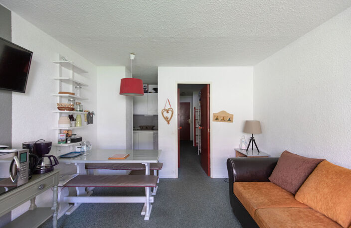 Appartement Studio avec balcon + casier à skis  - Résidence La Mongie 1800 — photo 3