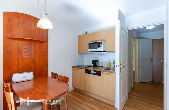 [A VENDRE] T1 AVEC COIN CABINE, BALCON, PARKING ET CASIER À SKIS — photo 3