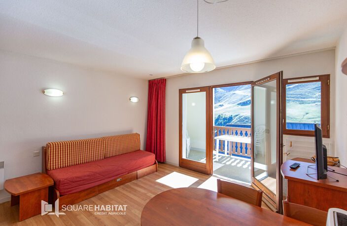 [A VENDRE] T1 AVEC COIN CABINE, BALCON, PARKING ET CASIER À SKIS — photo 4