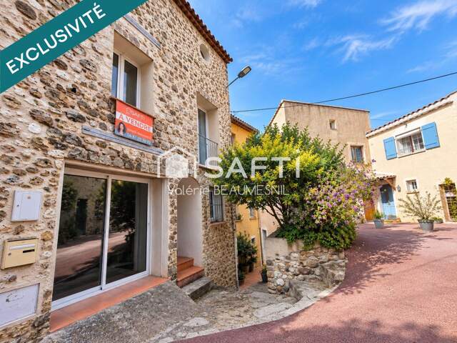 BAGNOLS EN FORET Maison / Appartement triplex centre village - vue panoramique du 2ème étage, idéal 1er achat ou investissement — photo du bien