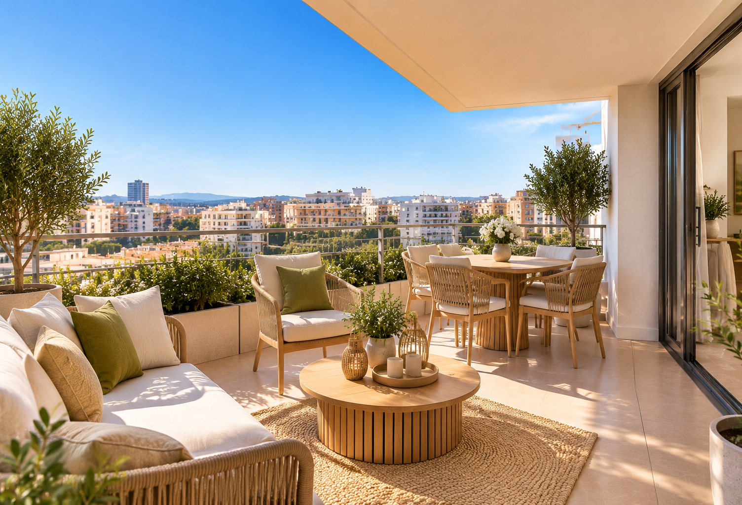 -- MARSEILLE 15ÈME - VUE MAGNIFIQUE DU 13ÈME ÉTAGE POUR CE T3 - MAGNIFIQUE OPPORTUNITÉE — photo 1