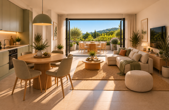 T3 avec terrasse dans résidence avec piscine ! — photo 2