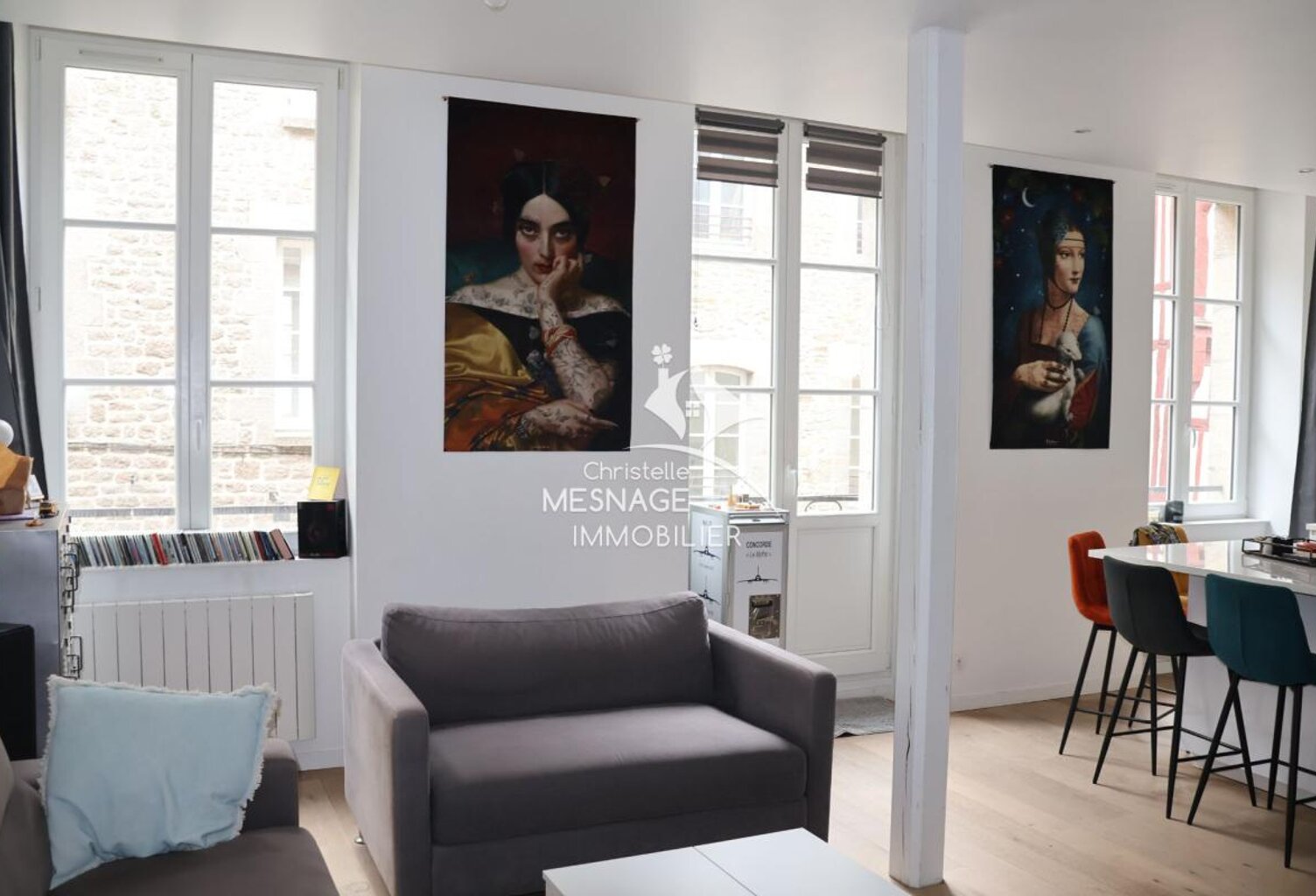 À vendre chez Christelle Mesnage Immobilier, Au 1er étage d' — photo 1