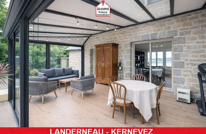 FINISTERE - Landerneau (29800) - A VENDRE - PROPRIETE DE 200M² - ESPACE VIE 100M² - 5 CHAMBRES - TERRAIN 3000M² - COUP DE COEUR ASSURE - AUCUN TRAVAUX - RARE ET EXCEPTIONNEL — photo 5