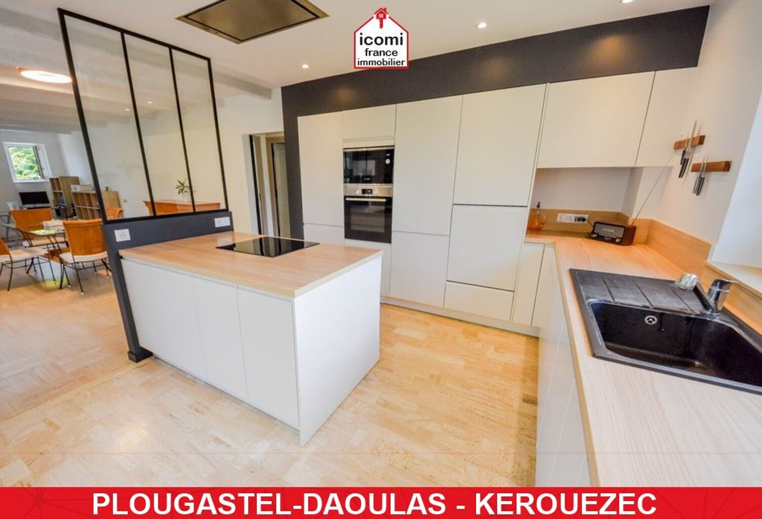 FINISTERE - Plougastel-Daoulas (29470) - A VENDRE - MAISON INDIVIDUELLE T7 229M² DE 1971 - BELLES PRESTATIONS - 5 CHAMBRES - SOUS-SOL COMPLET - AUCUNS TRAVAUX - TERRAIN DE 1235M² — photo 1