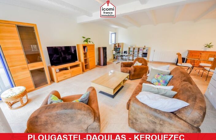 FINISTERE - Plougastel-Daoulas (29470) - A VENDRE - MAISON INDIVIDUELLE T7 229M² DE 1971 - BELLES PRESTATIONS - 5 CHAMBRES - SOUS-SOL COMPLET - AUCUNS TRAVAUX - TERRAIN DE 1235M² — photo 3
