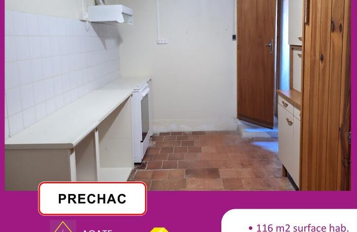 maison de bourg a vendre 33730 prechac — photo 5