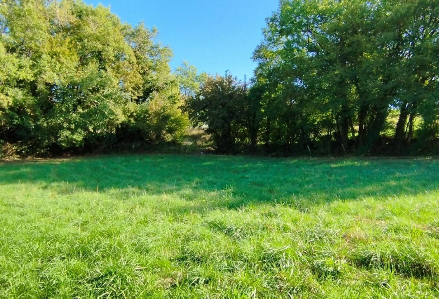 Pranzac, terrain plat avec CU de 1393 m², divisible — photo 1