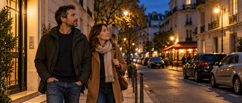 Visite après la tombée du jour : que révèle-t-elle sur le quartier ?